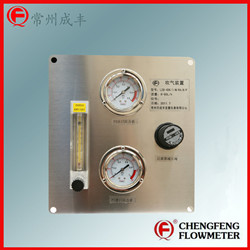 LZ series high accuracy purge set glass tube flowmeter  [CHENGFENG FLOWMETER] stainless steel panel permanent flow valve good service